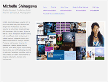 Tablet Screenshot of michelleshinagawa.com